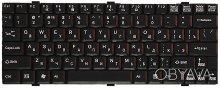 Клавіатура для ноутбука Fujitsu LifeBook (P5020, P5020D, P5010, P5010D) Black, R. . фото 1