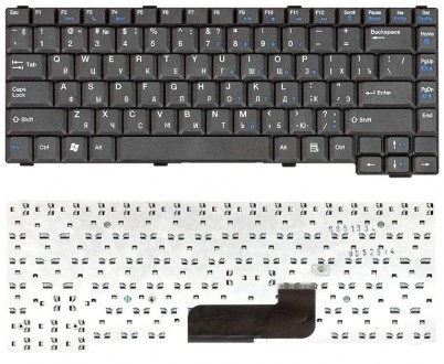 Клавіатура для ноутбука Gateway CX200, CX210, M280, M285, CX2620, CX2620h, CX260. . фото 4