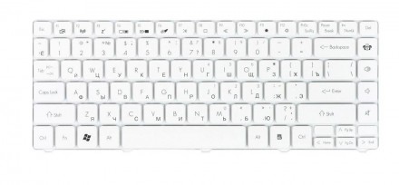Клавіатура для ноутбука Gateway (NV49C), Parkard Bell EasyNote NM85 White Совмес. . фото 2