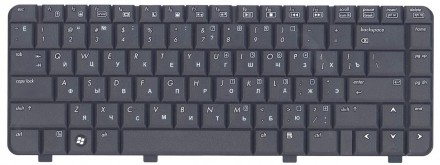 Клавіатура для ноутбука HP Compaq (6520S, 6720S, 540, 550) Black, RU Совместимос. . фото 2