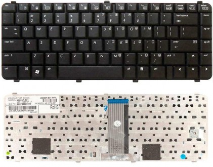 Клавіатура для ноутбука HP Compaq (CQ510, CQ610) Black, RU. . фото 4