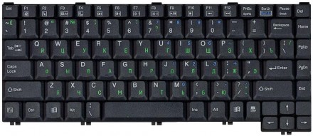 Клавіатура для ноутбука HP Compaq Presario (1200) Black, RU Совместимость с моде. . фото 2