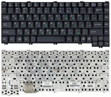 Клавіатура для ноутбука HP Compaq Presario (1200) Black, RU Совместимость с моде. . фото 4