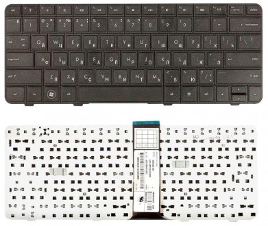 Клавіатура для ноутбука HP Compaq Presario CQ32 Black, RU Совместимость с моделя. . фото 4