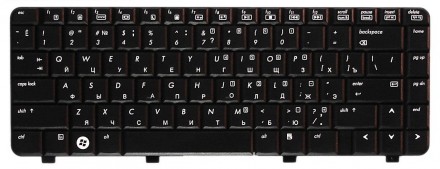 Клавіатура для ноутбука HP Compaq Presario CQ40, CQ41, CQ45 Black, RU. . фото 2