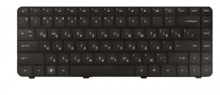 Клавіатура для ноутбука HP Compaq Presario CQ42 Black, RU. . фото 2