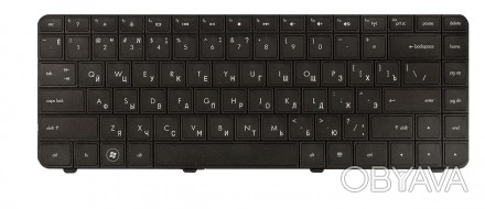 Клавіатура для ноутбука HP Compaq Presario CQ42 Black, RU. . фото 1
