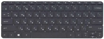Клавіатура для ноутбука HP Envy (X2) Black, (No Frame) RU Совместимость с моделя. . фото 2