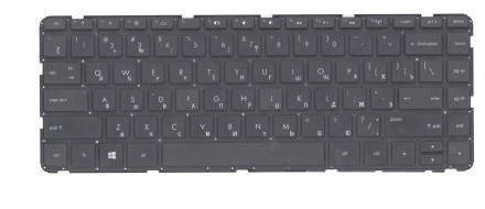Клавіатура для ноутбука HP Pavilion (14-e) Black, (No Frame), RU. . фото 2