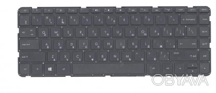 Клавіатура для ноутбука HP Pavilion (14-e) Black, (No Frame), RU. . фото 1