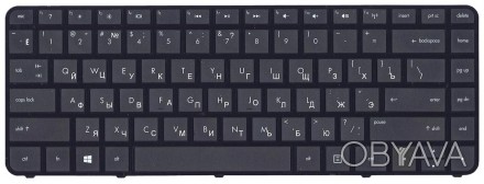 Клавіатура для ноутбука HP Pavilion (Chromebook 14) Black, (Black Frame) RU Совм. . фото 1