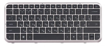 Клавіатура для ноутбука HP Pavilion (DM3-1000) Black, (Silver Frame) RU Совмести. . фото 2