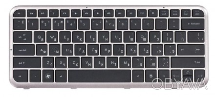 Клавіатура для ноутбука HP Pavilion (DM3-1000) Black, (Silver Frame) RU Совмести. . фото 1
