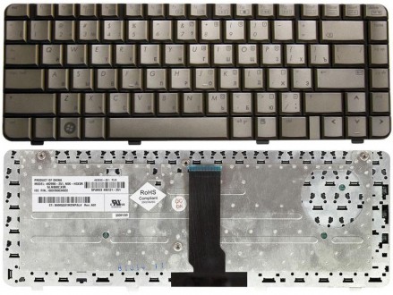 Клавіатура для ноутбука HP Pavilion (DV3000, DV3500) Brown, RU Совместимость с м. . фото 4