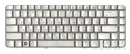 Клавіатура для ноутбука HP Pavilion (DV3000, DV3500) Silver, RU Совместимость с . . фото 1