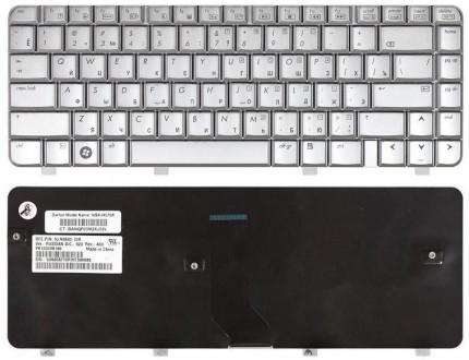Клавіатура для ноутбука HP Pavilion (DV4-1000) Silver, RU Совместимость с моделя. . фото 4