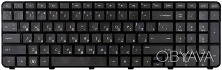 Клавіатура для ноутбука HP Pavilion DV7-6000 Black, (Black Frame) RU. . фото 1