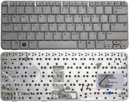 Клавіатура для ноутбука HP Pavilion (TX1000, TX2000, TX2500) Gray, RU Совместимо. . фото 4