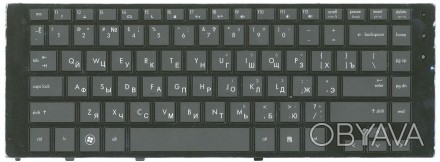 Клавіатура для ноутбука HP ProBook (5320S) Black, (Black Frame) RU. . фото 1