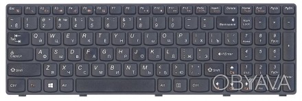 Клавіатура для ноутбука Lenovo IdeaPad (G500, G700), Black (Black Frame) RU Совм. . фото 1