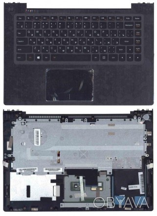 Клавіатура для ноутбука Lenovo IdeaPad (S410, U430) Black, (Black TopCase), RU З. . фото 1