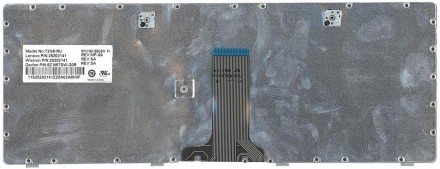Клавіатура для ноутбука Lenovo IdeaPad (Z380) Black, (Black Frame), RU Совместим. . фото 3