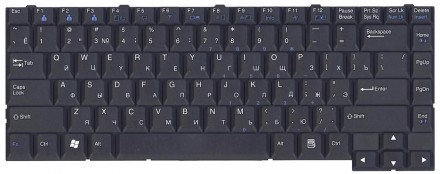 Клавіатура для ноутбука LG (LE50) Black, RU. . фото 2