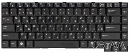 Клавіатура для ноутбука LG (LM50) Black, RU. . фото 1