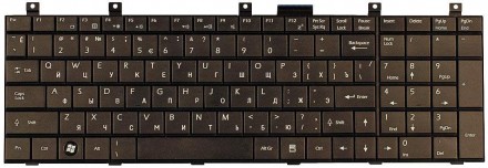 Клавіатура для ноутбука MSI (VR705, GE600, GE603, GT627, GT628, GT640, GT725, GT. . фото 2