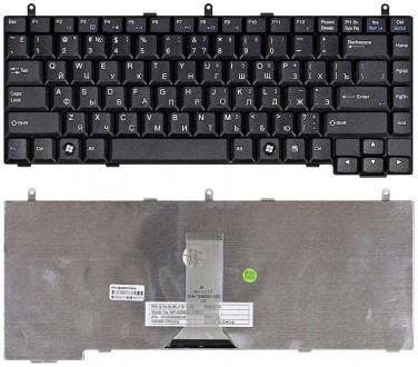 Клавіатура для ноутбука MSI Megabook (VR330X, VR330XB, VR330) Black, RU Совмести. . фото 4