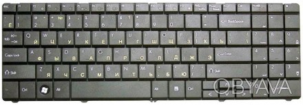 Клавіатура ноутбука Packard Bell EasyNote (ST85, ST86, MT85, TN65) Black, RU Сов. . фото 1