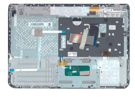 Клавіатура для ноутбука Samsung (SF310) Black, (Silver TopCase), RU Знята з апар. . фото 3