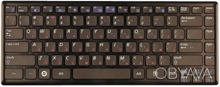 Клавіатура для ноутбука Samsung (X460) Black, (Black Frame), RU. . фото 1