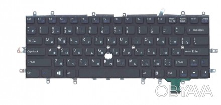 Клавіатура для ноутбука Sony Vaio (SVD11) Black, (No Frame), RU. . фото 1