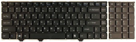Клавіатура для ноутбука Sony Vaio (VGN-AW) Black, (No Frame) UA. . фото 2