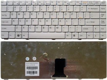 Клавіатура для ноутбука Sony Vaio (VGN-NR21Z, NR21S) Совместимость с моделями81-. . фото 4