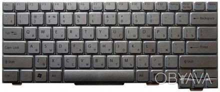 Клавіатура для ноутбука Sony Vaio (VGN-TX) Silver, RU. . фото 1