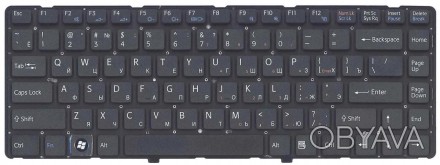 Клавіатура для ноутбука Sony Vaio (VPC-EA) Black, (No Frame) UA. . фото 1