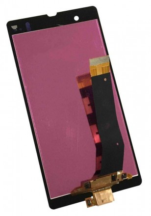 Матриця з тачскріном (модуль) для Sony Xperia Z чорний. . фото 2