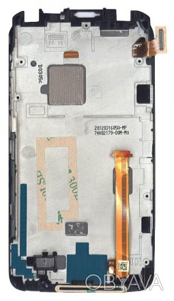 Матриця з тачскріном (модуль) для HTC One X S720e G23 чорний з рамкою. . фото 1