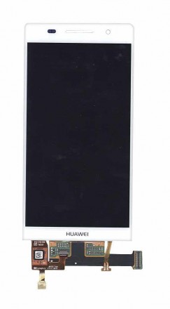 Матриця з тачскріном (модуль) для Huawei Ascend P6 білий. . фото 3