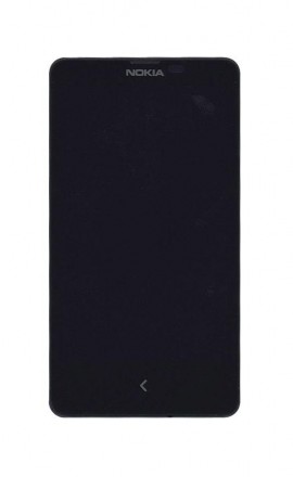 Матриця з тачскріном (модуль) для Nokia X RM-980 (з розмкою) чорний. . фото 2