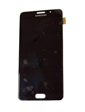 Матриця з тачскріном (модуль) для Samsung Galaxy A7 (2016) SM-A710F золотистий. . фото 3