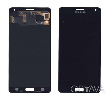 Матриця з тачскріном (модуль) для Samsung Galaxy A7 SM-A700F чорний. . фото 1