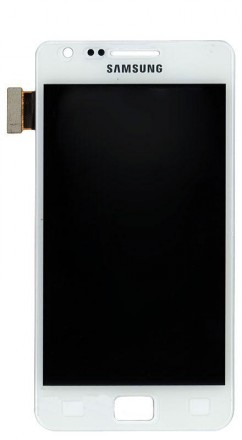 Матриця з тачскріном (модуль) для Samsung Galaxy S2 Plus GT-I9105 білий. . фото 3