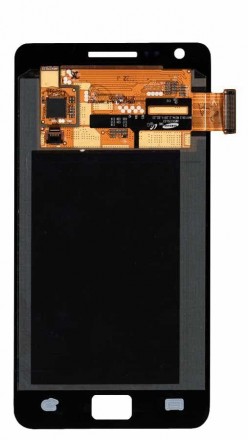 Матриця з тачскріном (модуль) для Samsung Galaxy S2/S2 Plus GT-I9100 чорний. . фото 2
