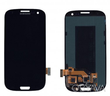 Матриця з тачскріном (модуль) для Samsung Galaxy S3 GT-I9305 чорний. . фото 1