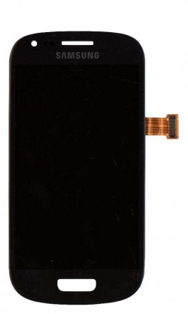 Матриця з тачскріном (модуль) для Samsung Galaxy S3 mini GT-I8190 синій. . фото 3