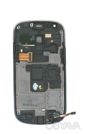 Матриця з тачскріном (модуль) Samsung Galaxy S3 mini GT-I8190 чорний з рамкою. . фото 1