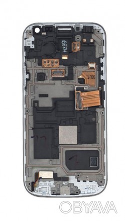 Матриця з тачскріном (модуль) Samsung Galaxy S4 mini GT-I9190 білий з рамкою. . фото 1